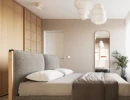 3d vizualizacija spalnice, notranjega oblikovanja