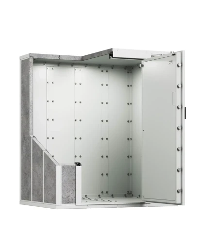 3d vizualizacija render produkt prerezni detajl trezorski prostor